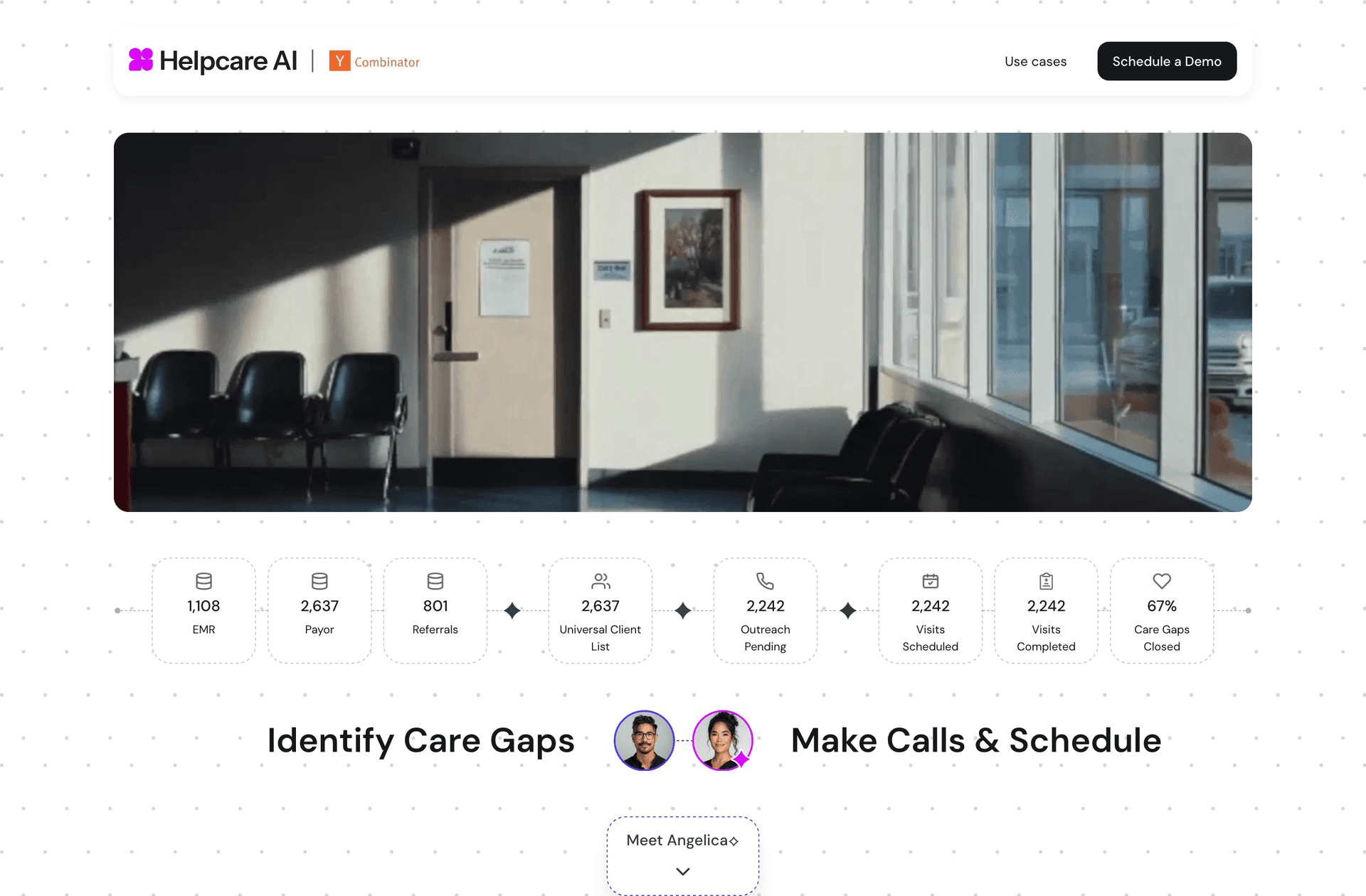 HelpCare AI case study visual